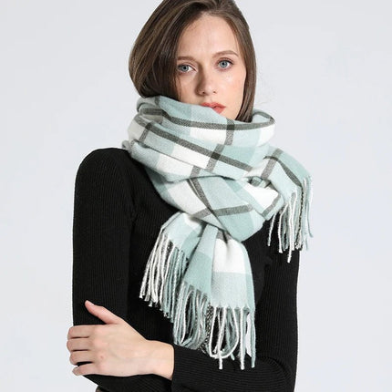 Châle Long et Chaud - 2205DG4962 - 02 - 70x200cm | La boutique du chapeau