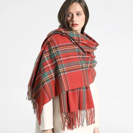 Châle Long et Chaud - DG6688 - 02 - 70x200cm | La boutique du chapeau