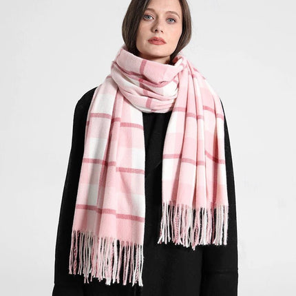 Châle Long et Chaud - 2205DG4962 - 03 - 70x200cm | La boutique du chapeau