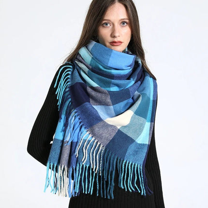 Châle Long et Chaud - DG6752 - 07 - 70x200cm | La boutique du chapeau