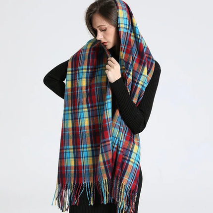 Châle Long et Chaud - DG6685 - 07 - 70x200cm | La boutique du chapeau
