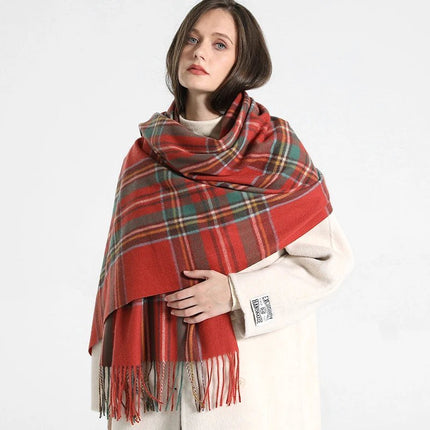 Châle Long et Chaud - 2205DG4962 - 01 - 70x200cm | La boutique du chapeau