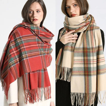 Châle Long et Chaud - 2205DG4962 - 01 - 70x200cm | La boutique du chapeau