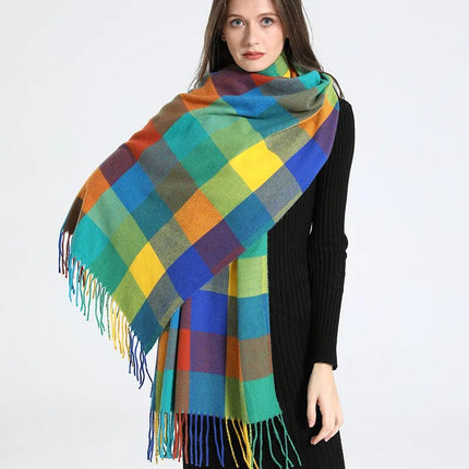 Châle Long et Chaud - DG6752 - 01 - 70x200cm | La boutique du chapeau