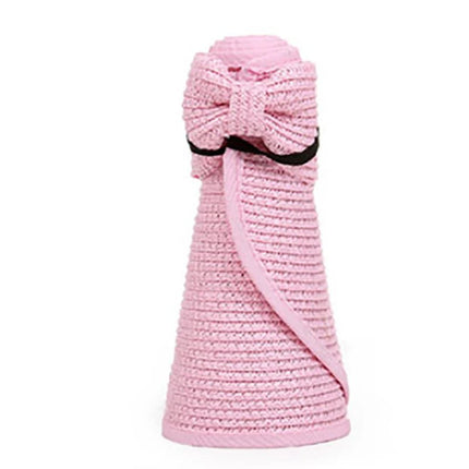 Chapeau à visière d'été pour femmes - Rose - Ajustable (du 54 au 59) | La boutique du chapeau