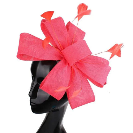 Chapeau Bibi Bohème - Rose/rouge - | La boutique du chapeau