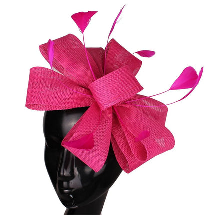 Chapeau Bibi Bohème - Rouge/rose - | La boutique du chapeau