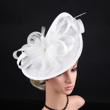 Chapeau Bibi Cocktail - Bleu marine - | La boutique du chapeau