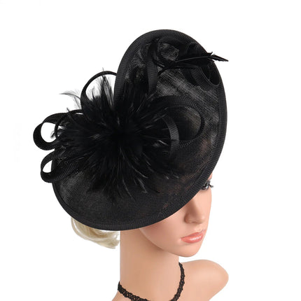 Chapeau Bibi Cocktail - Bleu marine - | La boutique du chapeau