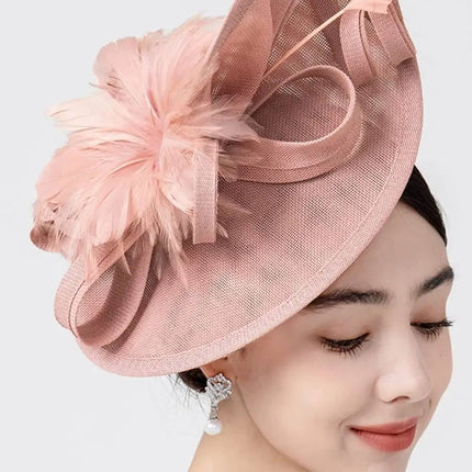 Chapeau Bibi Cocktail - Bleu marine - | La boutique du chapeau