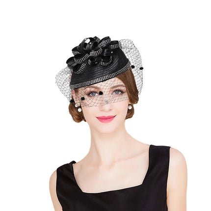 Chapeau Bibi Couture - Noir - Taille unique | La boutique du chapeau