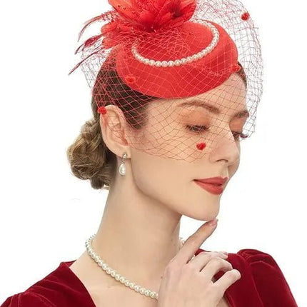 Chapeau Bibi Dentelle - Vert - | La boutique du chapeau