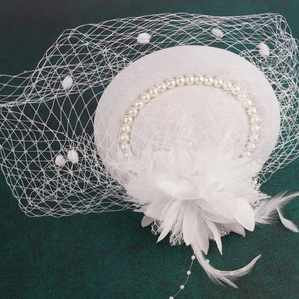 Chapeau Bibi Dentelle - Blanc - | La boutique du chapeau