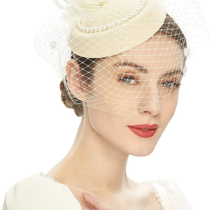 Chapeau Bibi Dentelle - Beige - | La boutique du chapeau