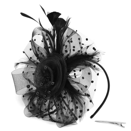 Chapeau Bibi dentelle et fleurs - Bordeau - | La boutique du chapeau