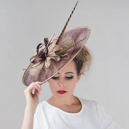 Chapeau Bibi Élégant - Café - | La boutique du chapeau