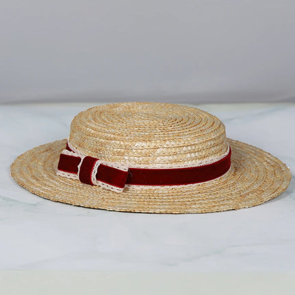 Chapeau Bibi Été - Rouge - Taille unique | La boutique du chapeau