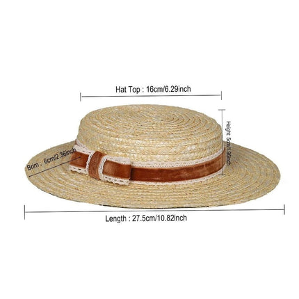 Chapeau Bibi Été - Marron - Taille unique | La boutique du chapeau