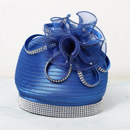 Chapeau Bibi Exquis - Bleu marine - 56 - 58cm | La boutique du chapeau
