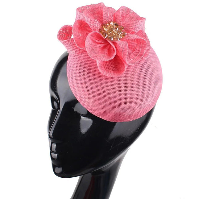 Chapeau Bibi Fantaisie - Rose - | La boutique du chapeau