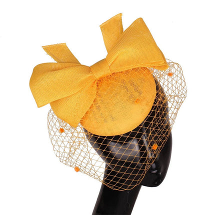 Chapeau Bibi Festif - Jaune - | La boutique du chapeau