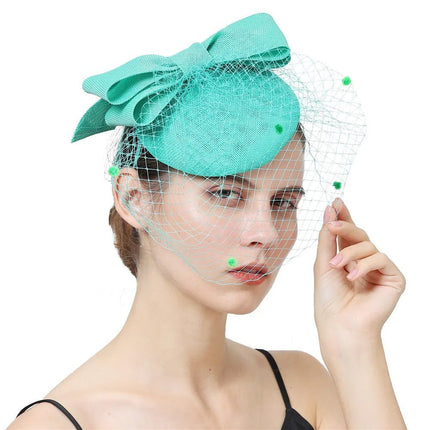 Chapeau Bibi Festif - Vert - | La boutique du chapeau