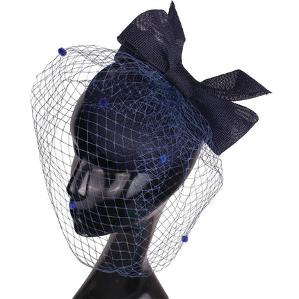 Chapeau Bibi Festif - Marine - | La boutique du chapeau