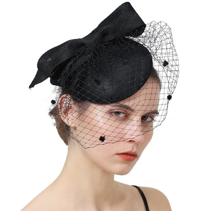 Chapeau Bibi Festif - Noir - | La boutique du chapeau