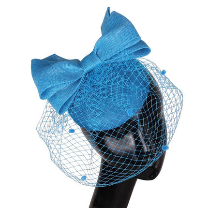 Chapeau Bibi Festif - Bleu ciel - | La boutique du chapeau