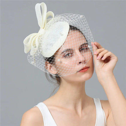 Chapeau Bibi Festif - Beige - | La boutique du chapeau