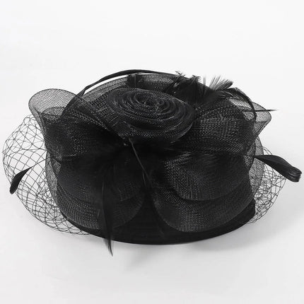Chapeau Bibi Gala - Noir - M (56 - 58cm) | La boutique du chapeau