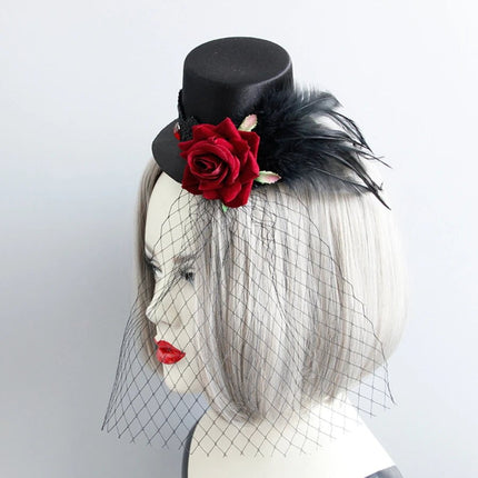 Chapeau Bibi haut de forme - Noir - | La boutique du chapeau