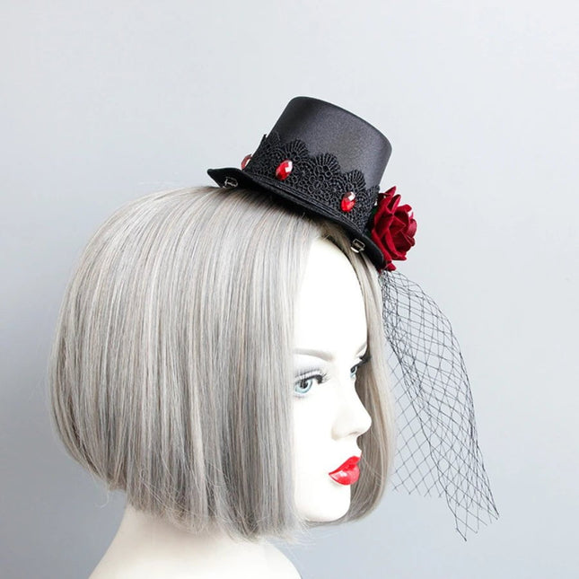 Chapeau Bibi haut de forme - Noir - | La boutique du chapeau