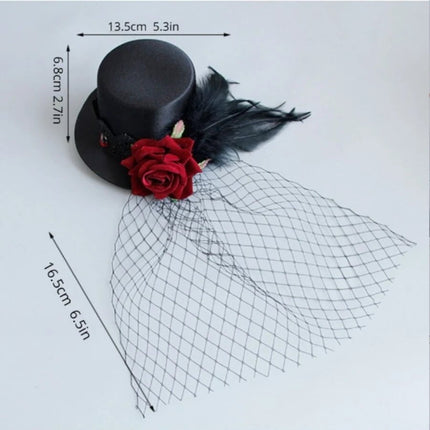 Chapeau Bibi haut de forme - Noir - | La boutique du chapeau
