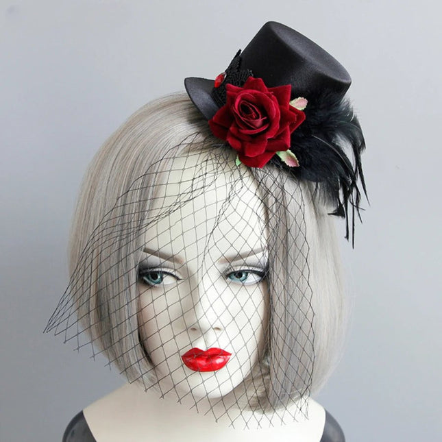 Chapeau Bibi haut de forme - Noir - | La boutique du chapeau