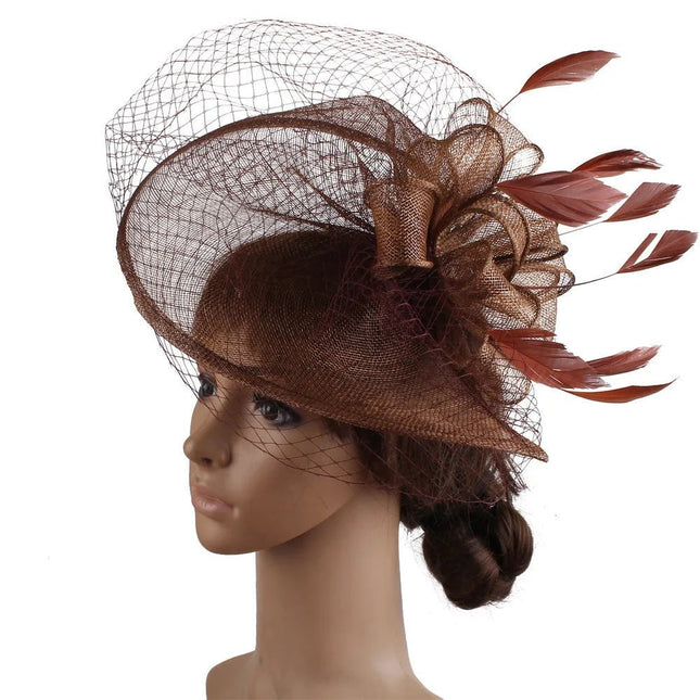Chapeau Bibi Haut de Gamme - Marron - | La boutique du chapeau