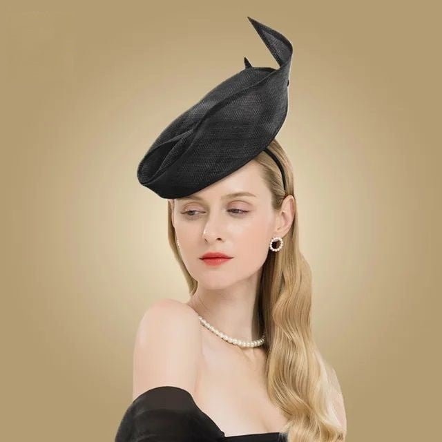 Chapeau Bibi Luxe - Noir - taille unique | La boutique du chapeau