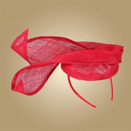 Chapeau Bibi Luxe - Rouge - taille unique | La boutique du chapeau
