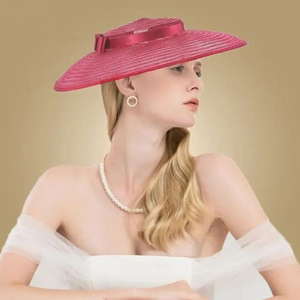 Chapeau Bibi Mariage - Bordeau - | La boutique du chapeau