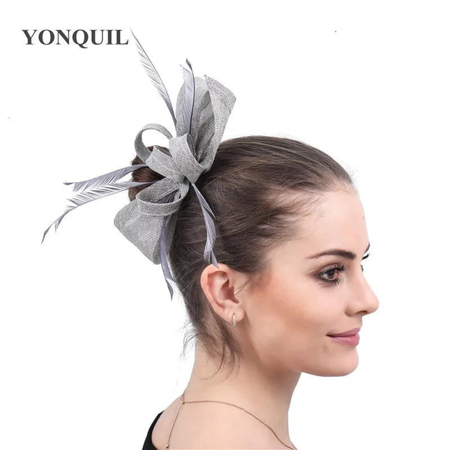 Chapeau Bibi Plumes - Champagne - | La boutique du chapeau