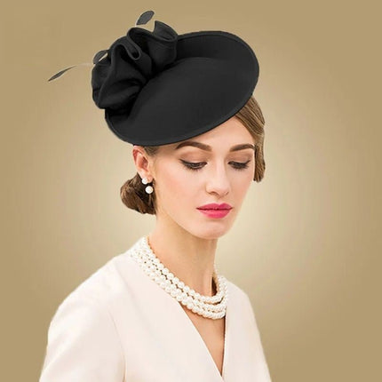 Chapeau Bibi Raffiné - Noir - | La boutique du chapeau