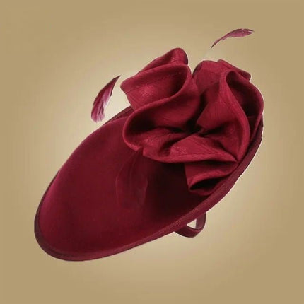 Chapeau Bibi Raffiné - Bordeau - | La boutique du chapeau