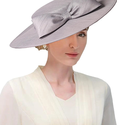 Chapeau Bibi Satin - Gris - 56 to 58cm | La boutique du chapeau