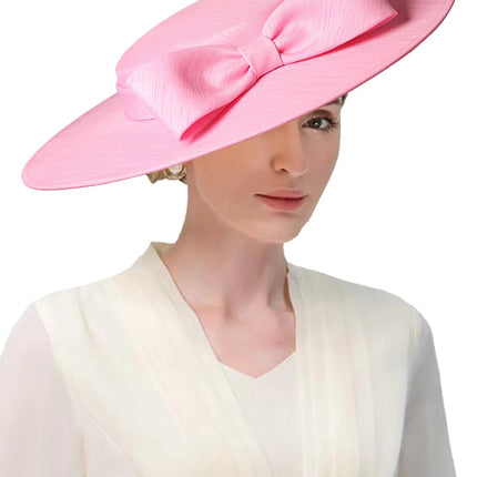 Chapeau Bibi Satin - Rose - 56 to 58cm | La boutique du chapeau