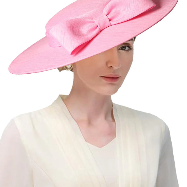 Chapeau Bibi Satin - Rose - 56 to 58cm | La boutique du chapeau