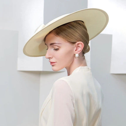 Chapeau Bibi Satin - Kaki - 56 to 58cm | La boutique du chapeau
