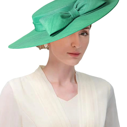 Chapeau Bibi Satin - Vert - 56 to 58cm | La boutique du chapeau