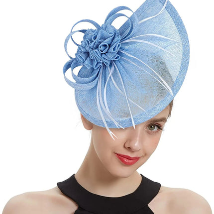 Chapeau Bibi Soirée - Rouge - | La boutique du chapeau