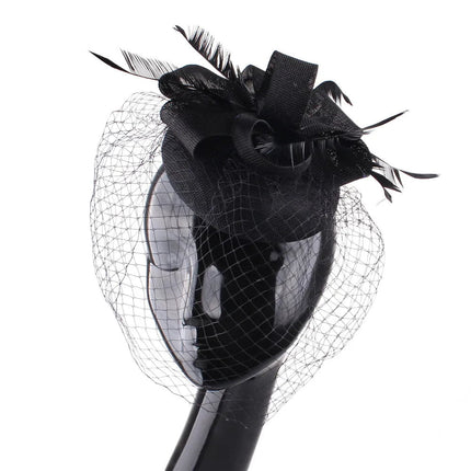 Chapeau Bibi Soirée - Noir - | La boutique du chapeau