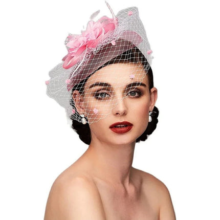 Chapeau Bibi Vintage - Rose - | La boutique du chapeau